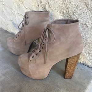 Jeffrey Cambell Lita Brown Suede